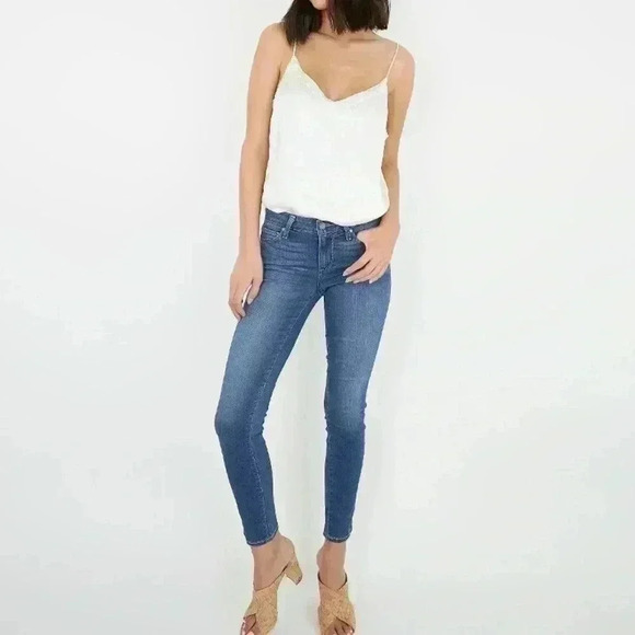 💙PAIGE | Verdugo Ankle Skinny Jeans - Picture 3 of 8
